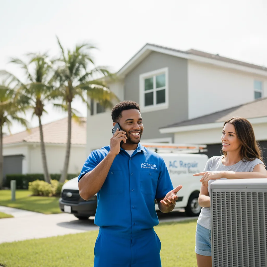 AC Repair Pompano Beach customer support in Hardeeville